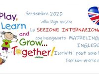 Nasce la sezione INTERNAZIONALE!